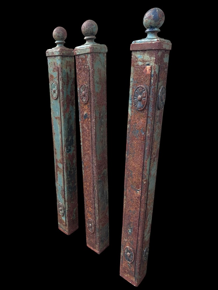 Vintage Cast Iron Posts - 3 Available - GA21050