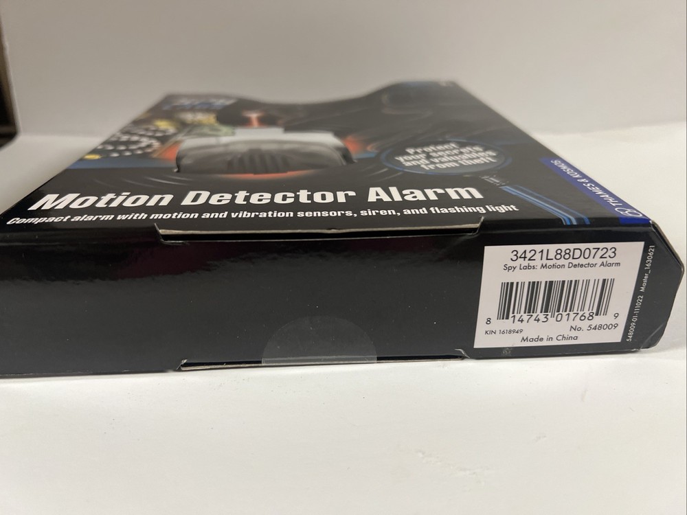 Spy Labs: Motion Detector Alarm