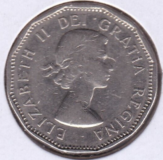 1960 Canada 5 Cents