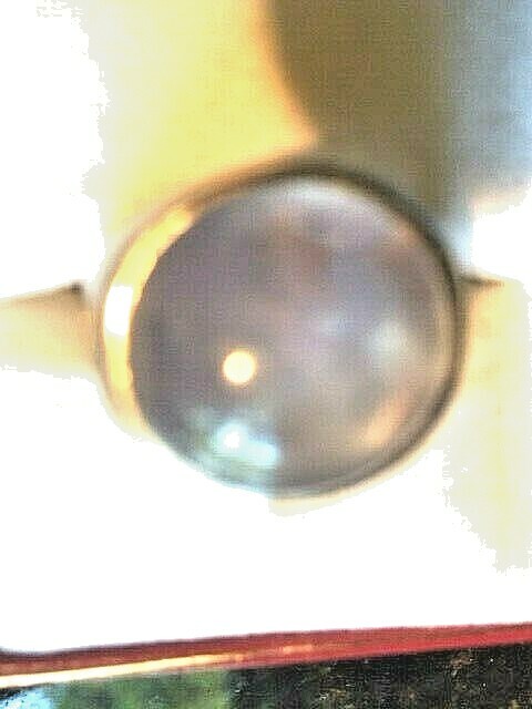 blue star sapphire ( 16 mm,26g) 14k ring