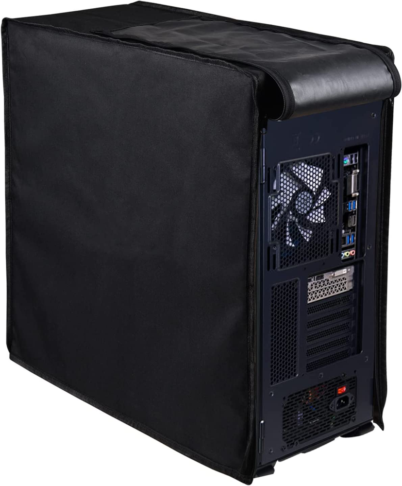 Computer CPU Dust Cover, Waterproof Desktop PC Mid-Tower Computer Host Dustproof