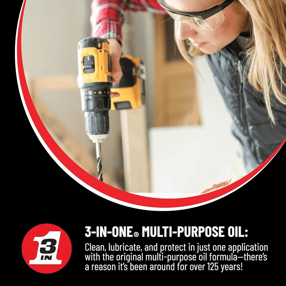 3-IN-ONE - 10038 Multi-Purpose Oil 8 OZ