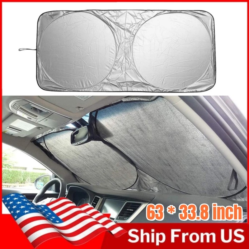 Car Shield Cover Visor UV Block Rear Windshield Window Sun Shade Foldable NEW