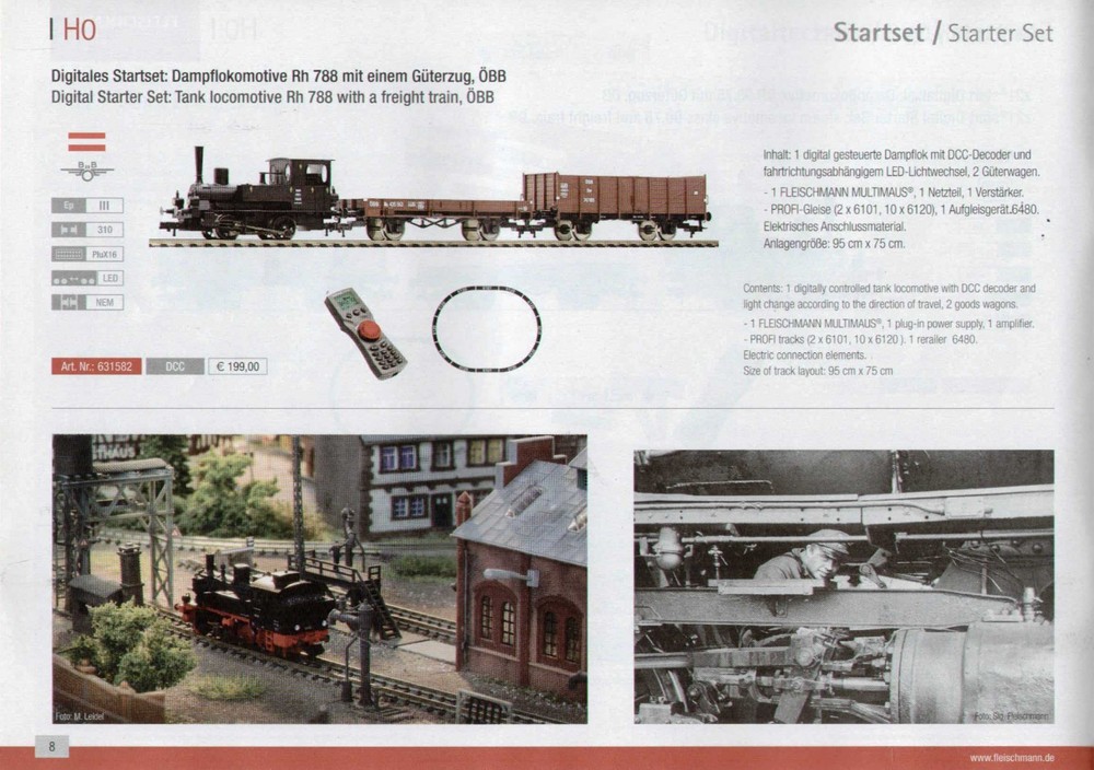catalog START PROGRAM ROCO FLEISCHMANN 2018 large in detail and technology D E bb