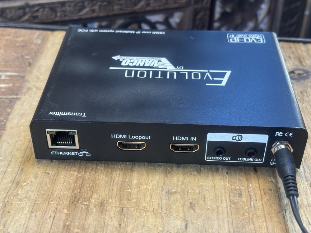 Evolution EVOIPRX1 And EvoIpTR1 HDMI over IP Receiver