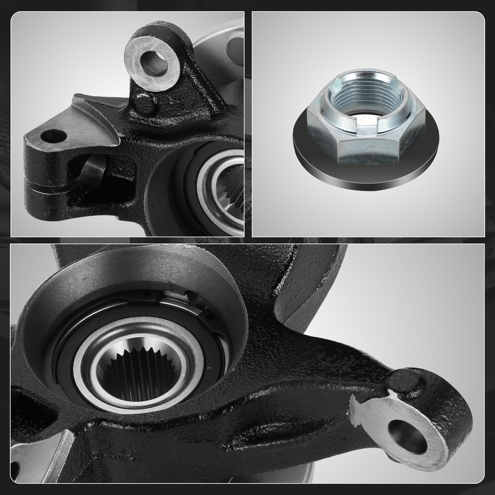 For 2006-2011 Ford Focus Front Left Driver Side Loaded Steering Knuckle Assembly