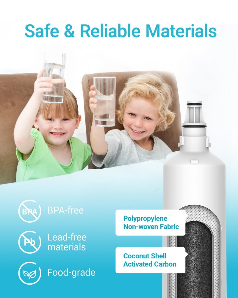 AQUA CREST 5231JA2006A Replacement for LG® LT600P® Refrigerator Water Filte...