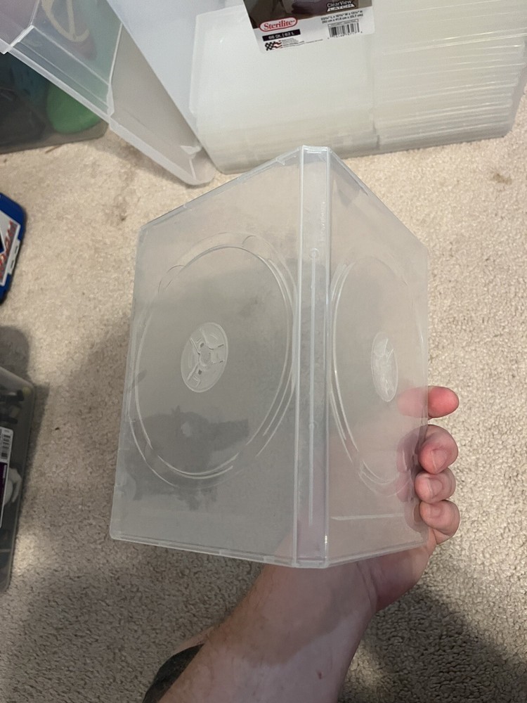 2 Disc DVD Clear Case - Buy One Or More