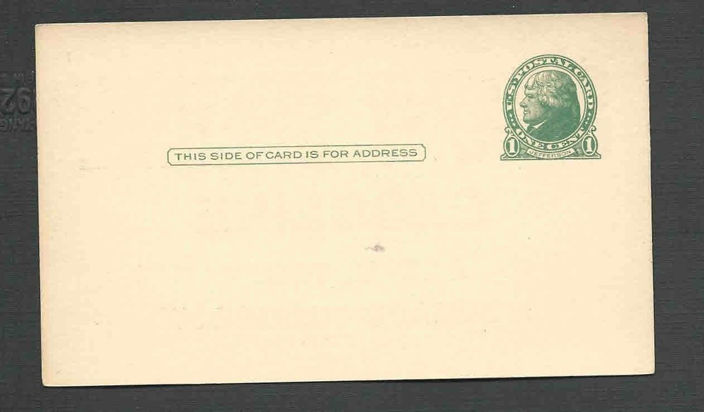 C 1935 POSTAL CARD SOCONY SPECIAL GASOLINE INTRODUCED MINT
