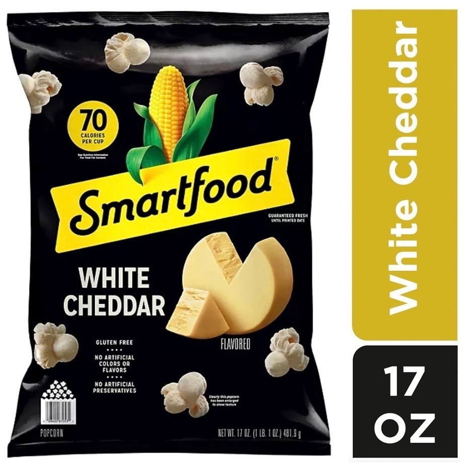 Smartfood White Cheddar Popcorn, 17 oz.