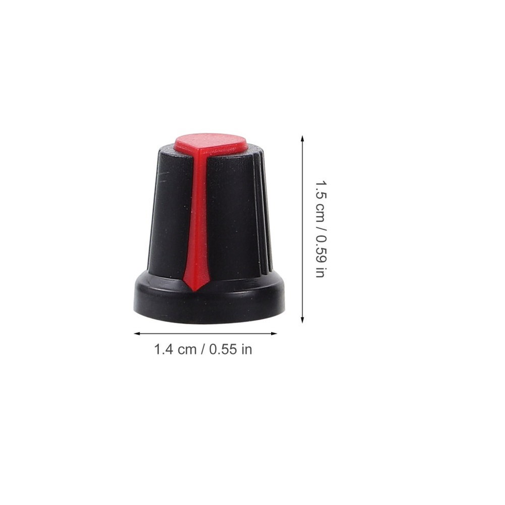 50 Pcs Volume Tone Control Knobs Caps Electric Guitar Replacement Potentiometer