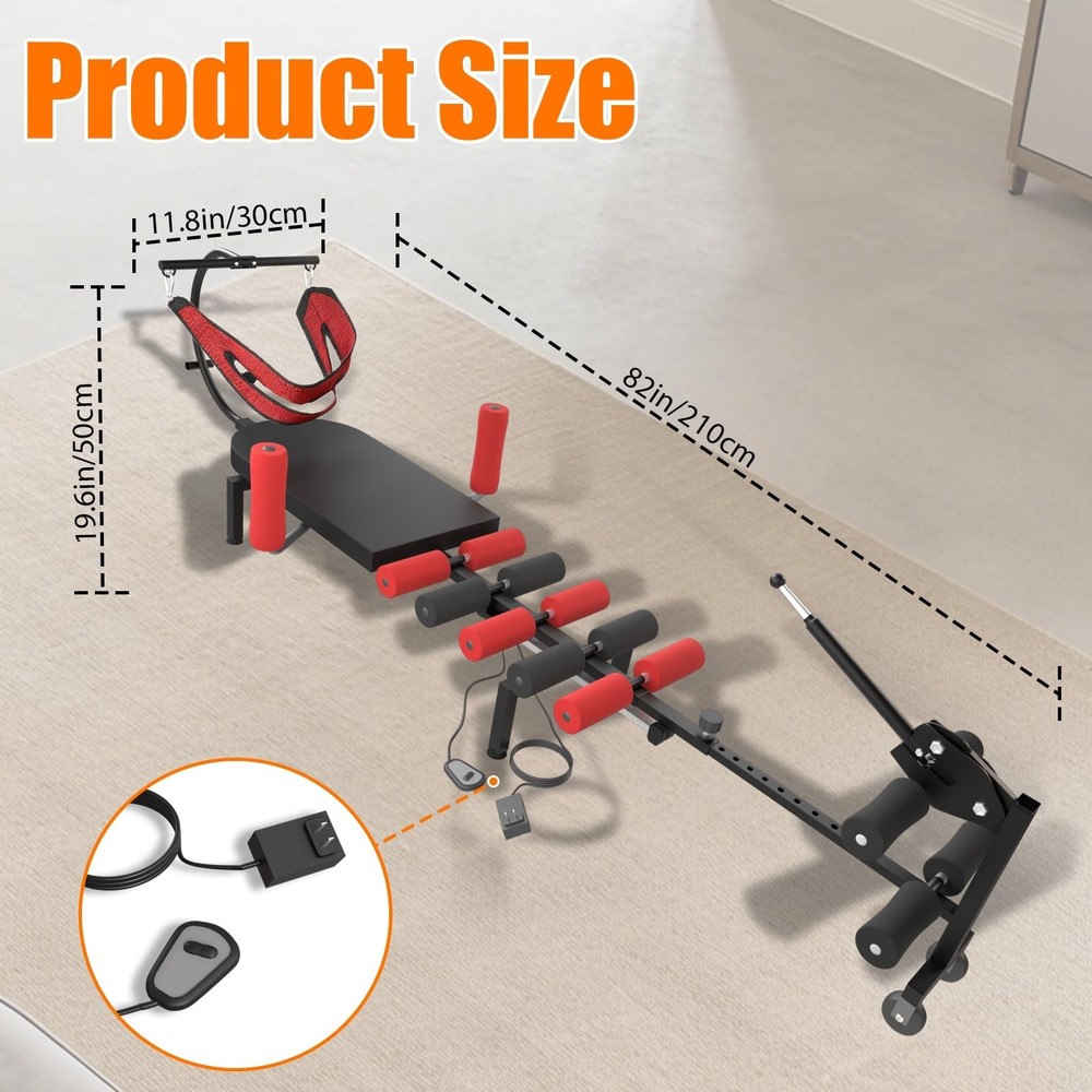 Professional Electric Traction Table, Spinal Cervical Decompression Traction ...