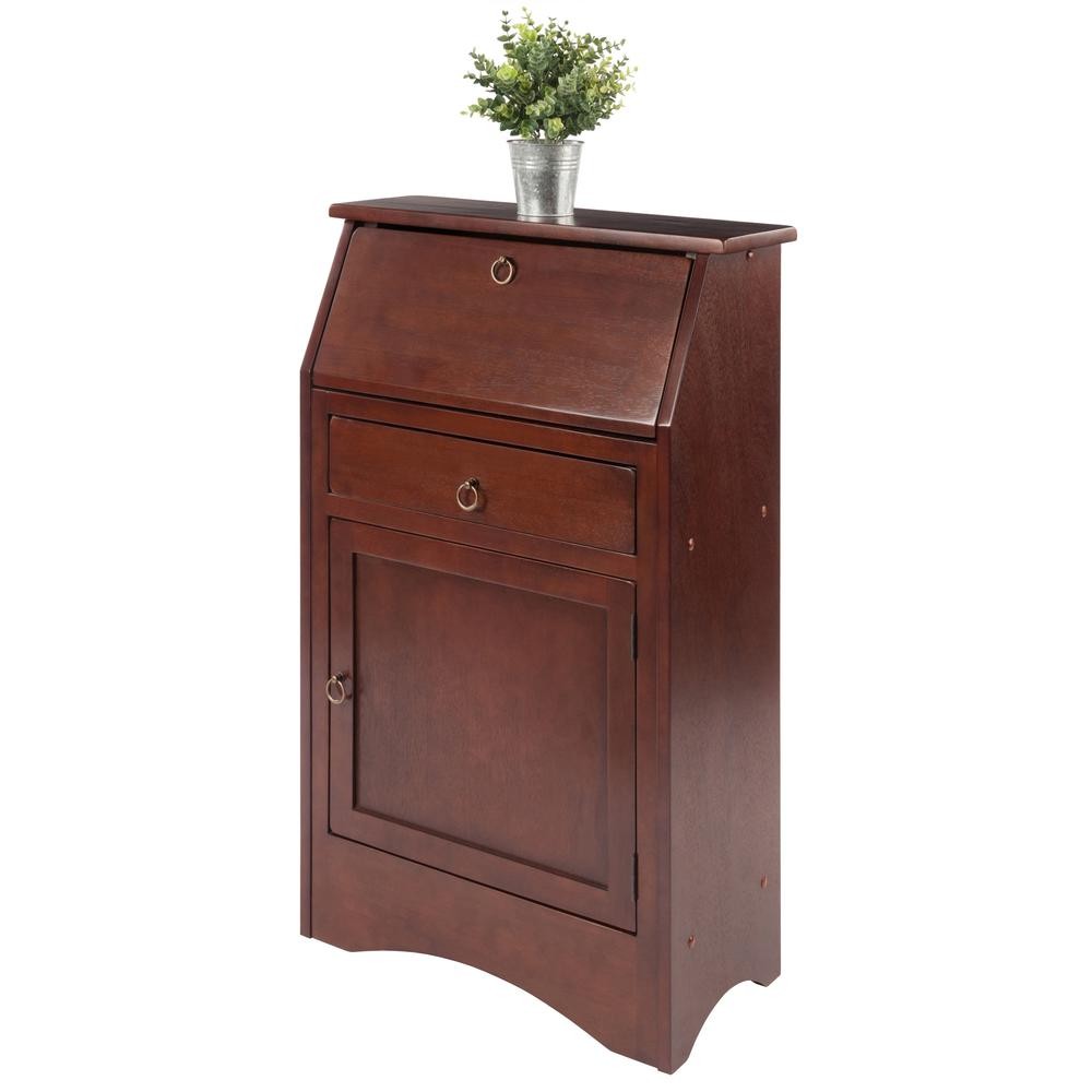 Regalia Secretary Desk Walnut Finish
