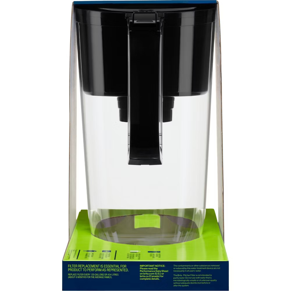 Brita Tahoe Pitcher with Elite Filter - Black