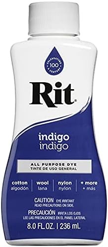 Indigo All Purpose Liquid Fabric Dye
