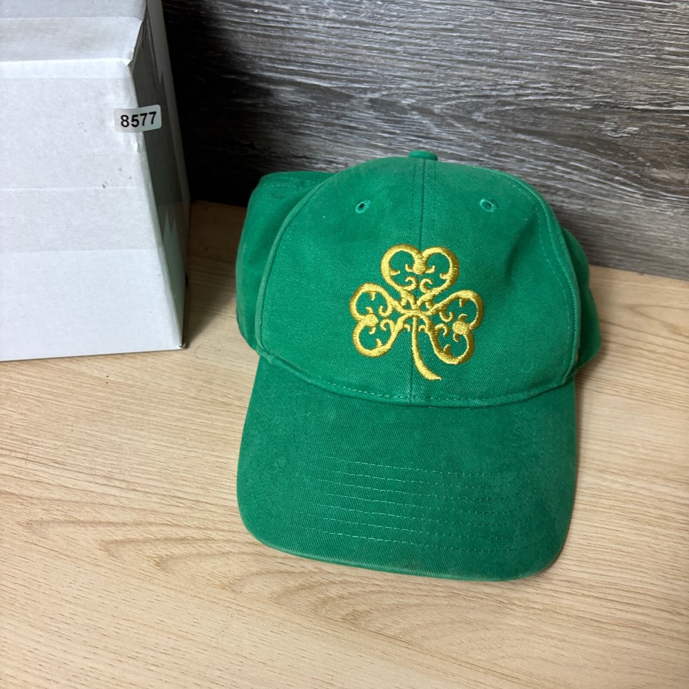 Shamrock Hat Cap Strap Back Kids Green St Patricks Adjustable '47