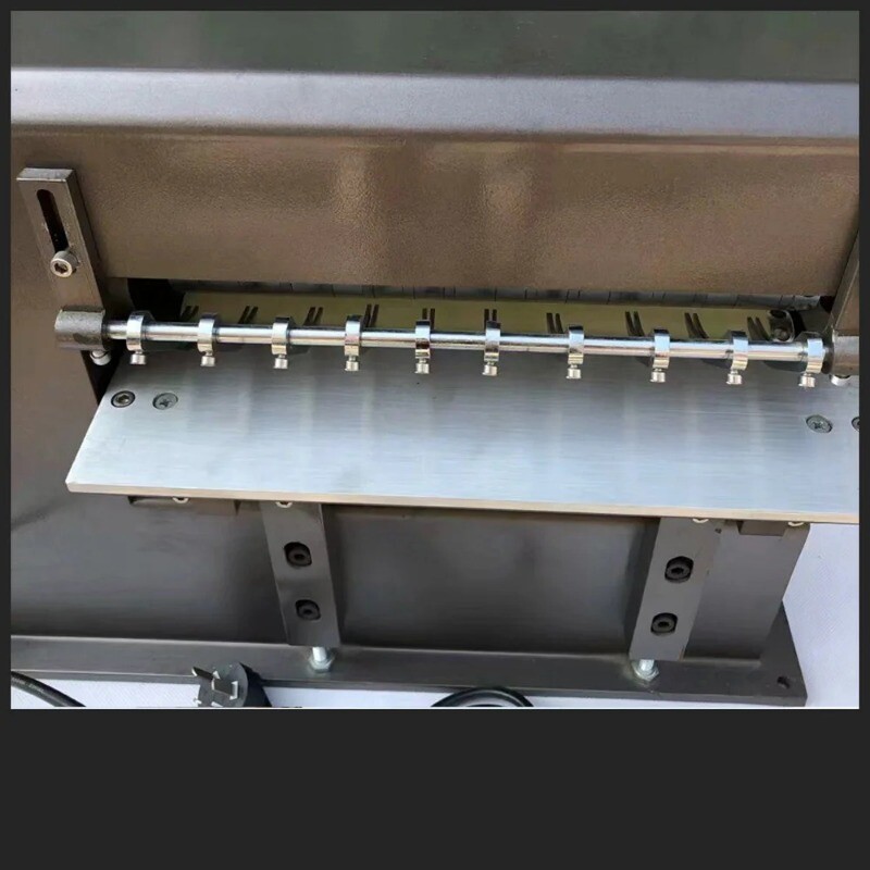 12 Inch Leather Strip Cutting Machine Motor Driven Self Motorized Electric