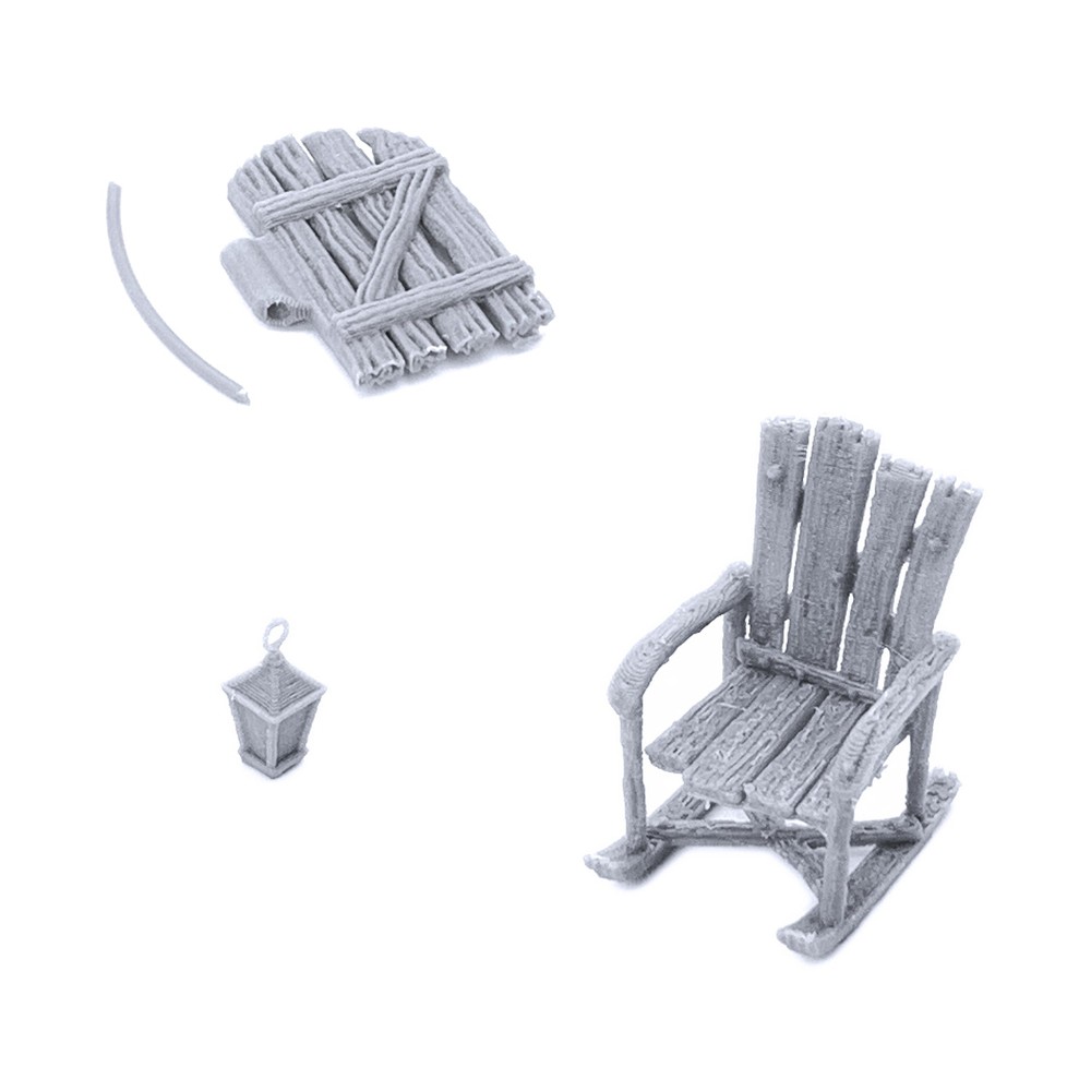 Witch's Hovel by Printable Scenery, 3D Printed Tabletop RPG Scenery