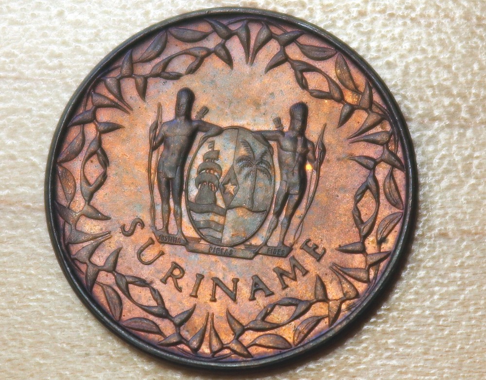 1966 Suriname 1 Cent