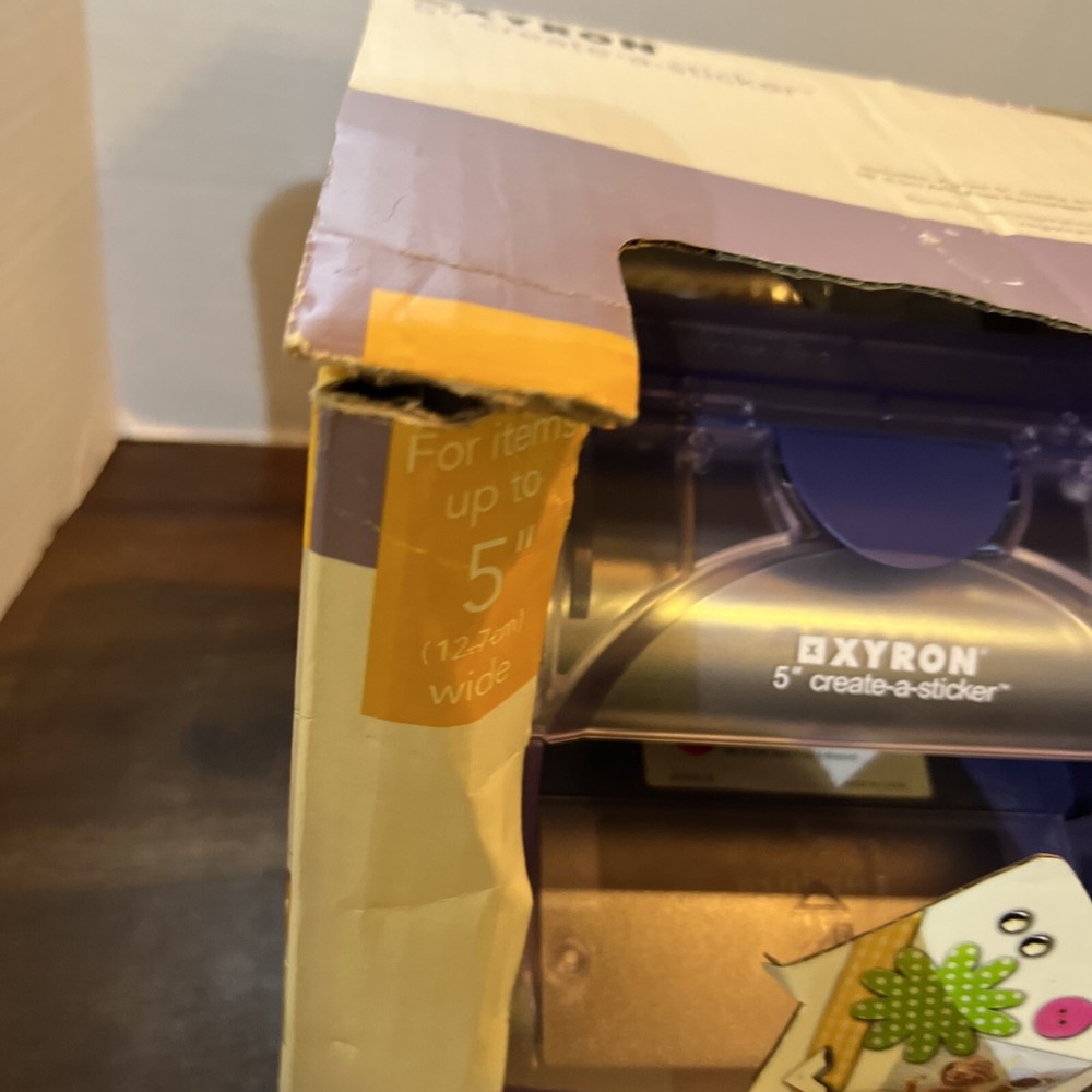 XYRON 5” Create-a-Sticker Sticker Maker Machine Model 500