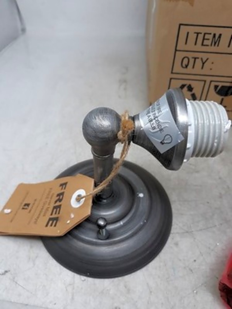 LALUZ Industrial Wall Sconce A03352 1-Light Hardwired