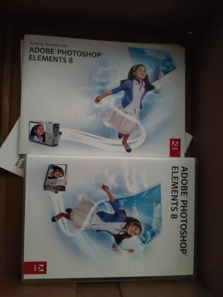 Adobe Photoshop Elements 8 CD Software