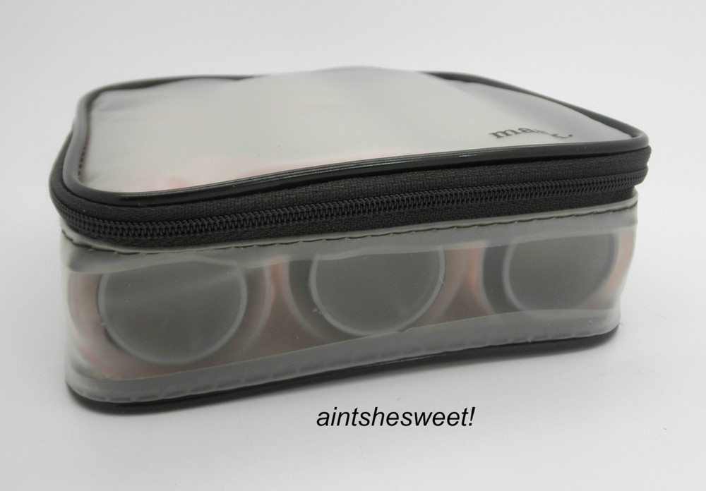 AVON Mark VA-VA-VOLUME Clipless Curler Set in reusable zip case