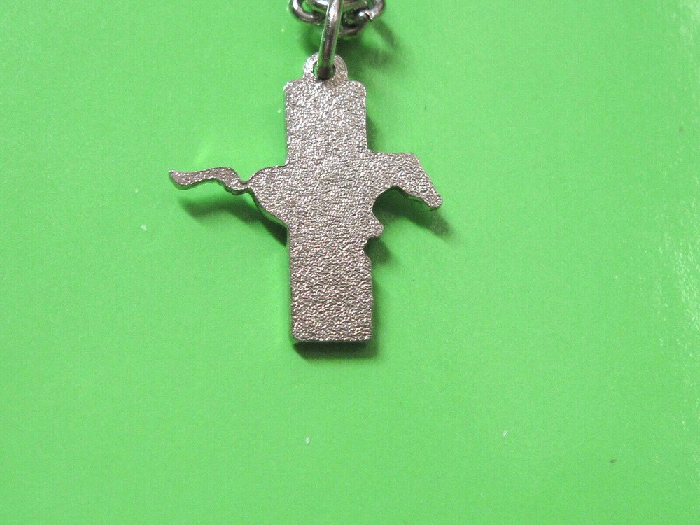 MUSTANG - necklace , pendant GIFT BOXED silver tone int.