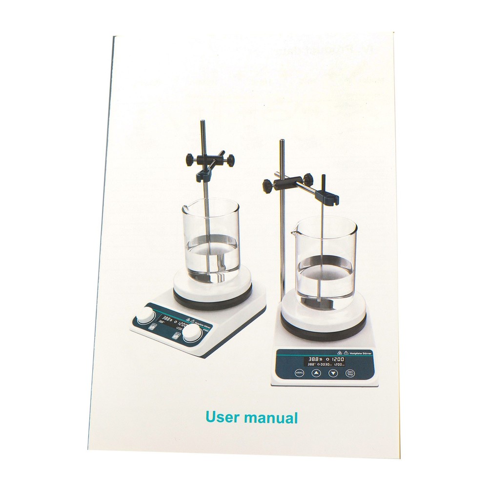 For Laboratory 1Pack Magnetic Hotplate Stirrer Digital Control Panel 310℃ Max