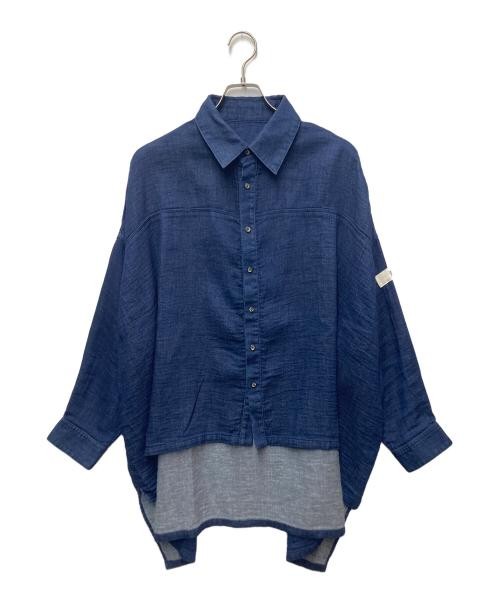 青木被服                    shirt navy