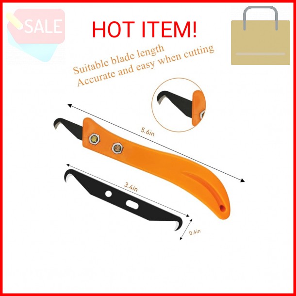Hook Blade Utility Knife for Golf Grip Removal - Professional Tool