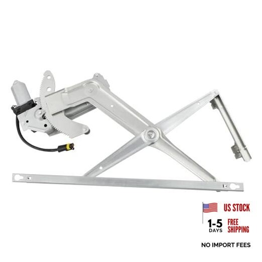 741-753 Front Left Driver Side Power Window Regulator with Motor Fit for
