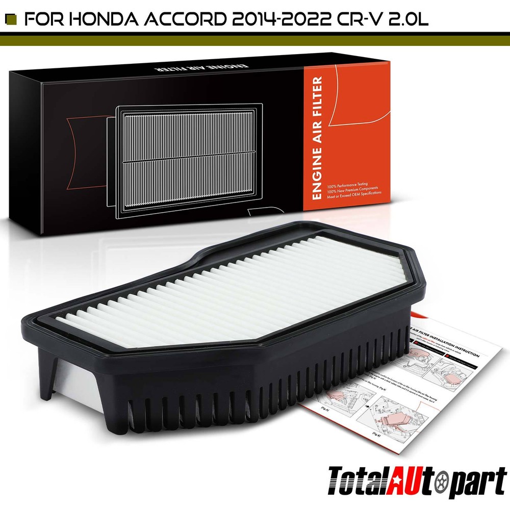 Engine Air Filter for Hyundai Genesis Coupe 2013-2014 L4 2.0L Rigid Panel Front