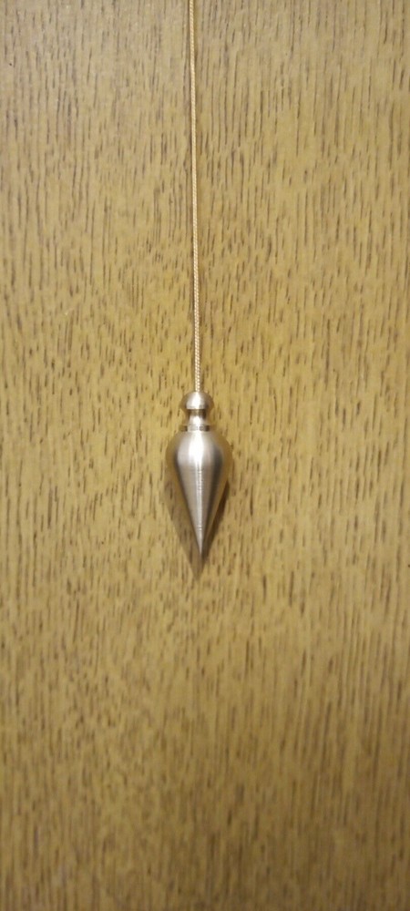 Chambered Brass Dowsing Pendulum Healing  Handmade