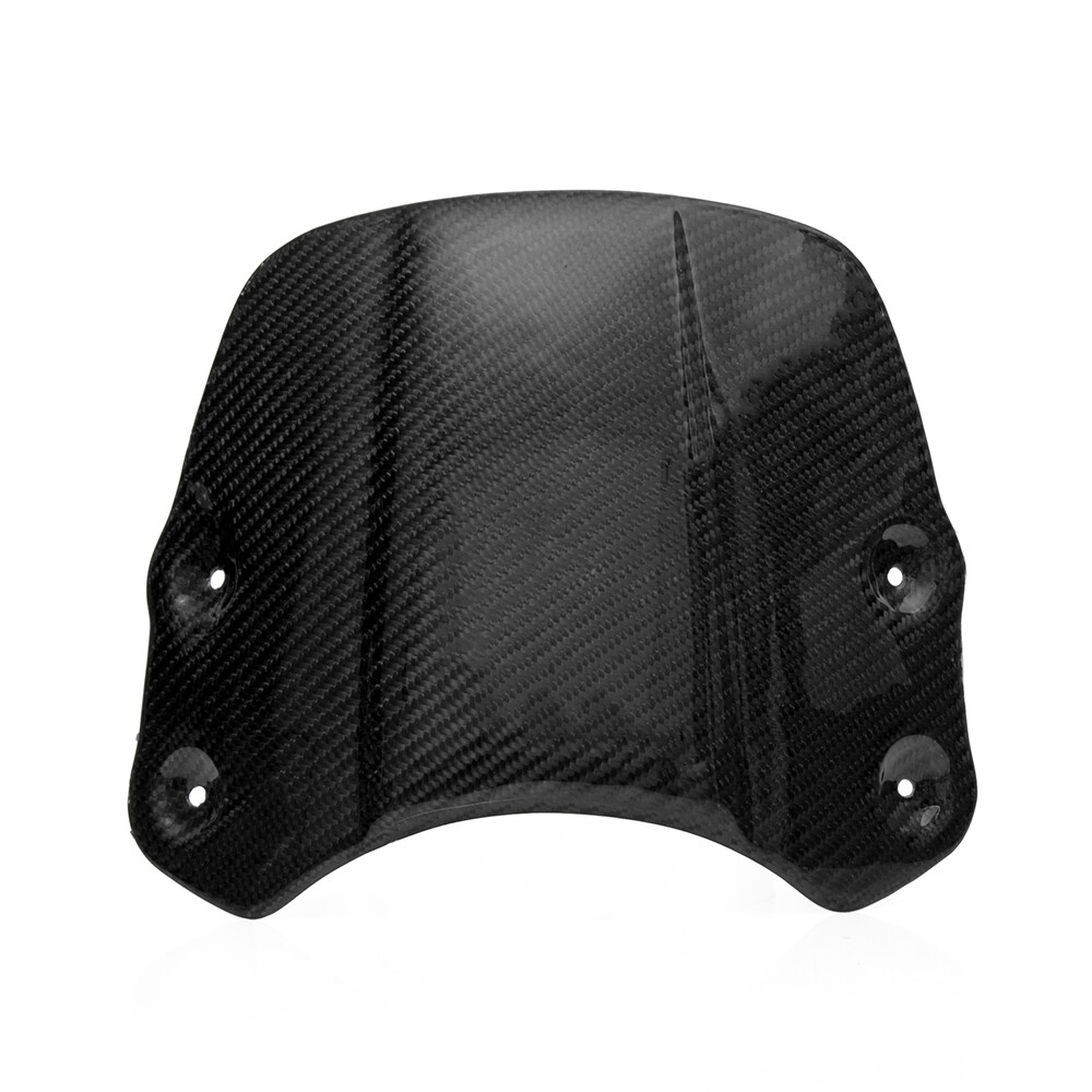 For YAMAHA XSR 900 Carbon Windscreen Windshield Shield Screen With Bracket