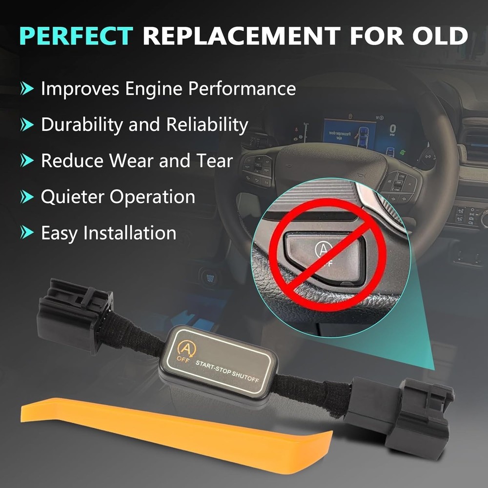 Auto Start Stop Eliminator Engine System Harness Cable fits Maverick 2025