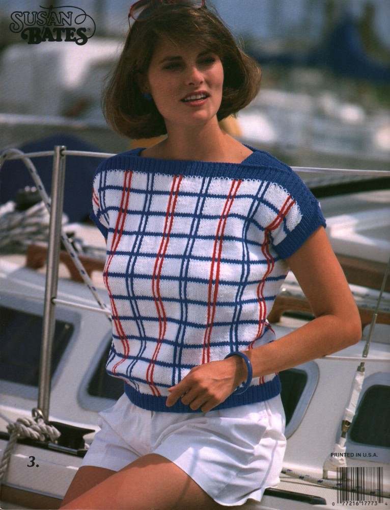 Nautical Knits Pullovers | Susan Bates #17773