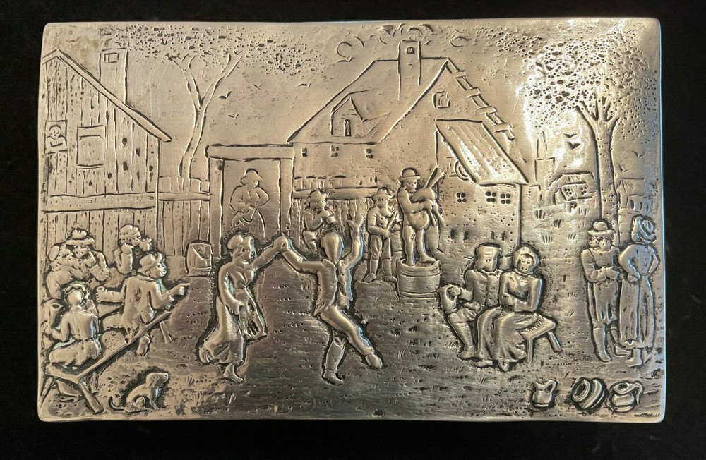 Hanau Nuremberg Germany 18th Centrury Silver Box