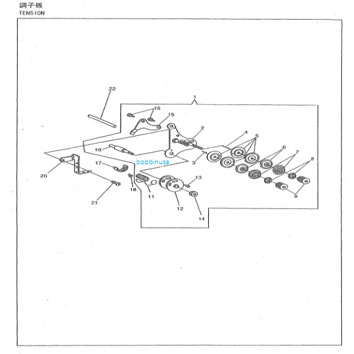 Check Springs Double Needle Walking Foot Machine 3X