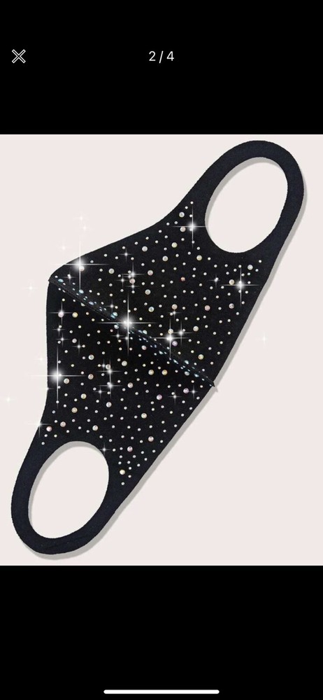 bling face mask reusable
