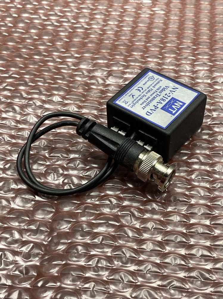 Network Video Technologies NVT NV-218A-PVD Video Transceiver With Power And Data