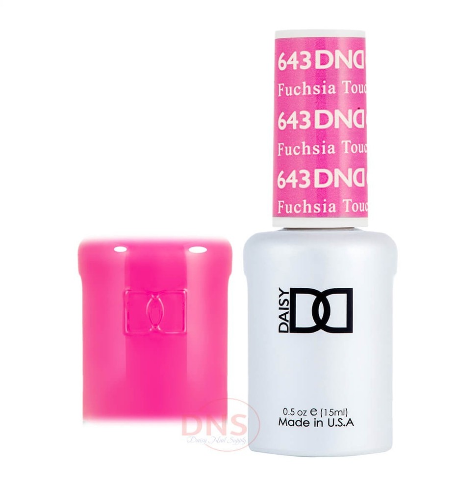 DND Gel Polish ONLY - #643 Fuchsia Touch