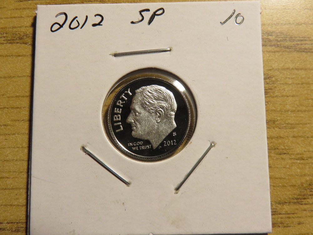 2012-S Silver Roosevelt Dime