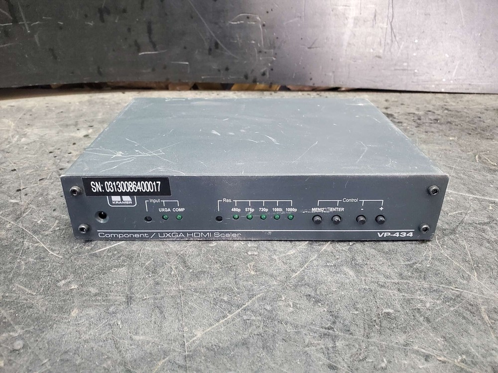 Kramer Component / UXGA HDMI Scaler VP-434