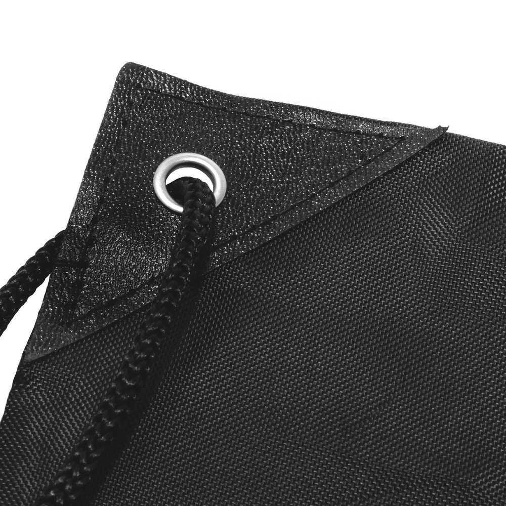 ASR Outdoor Black Drawstring Security Strings Bag with Stopper