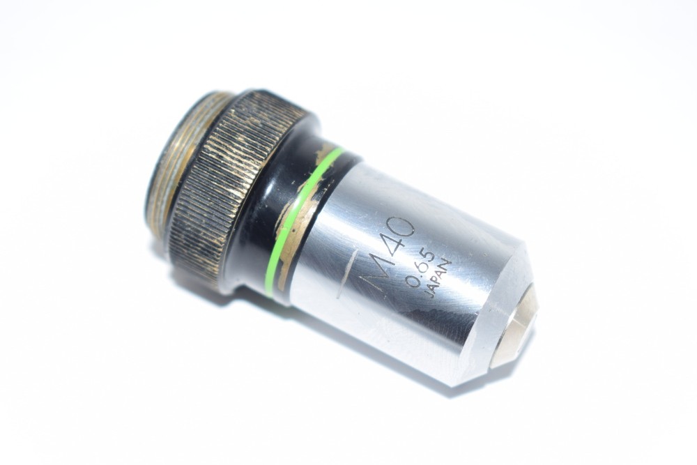 Olympus M40 Microscope Objective Lens 0.65 Japan 406150