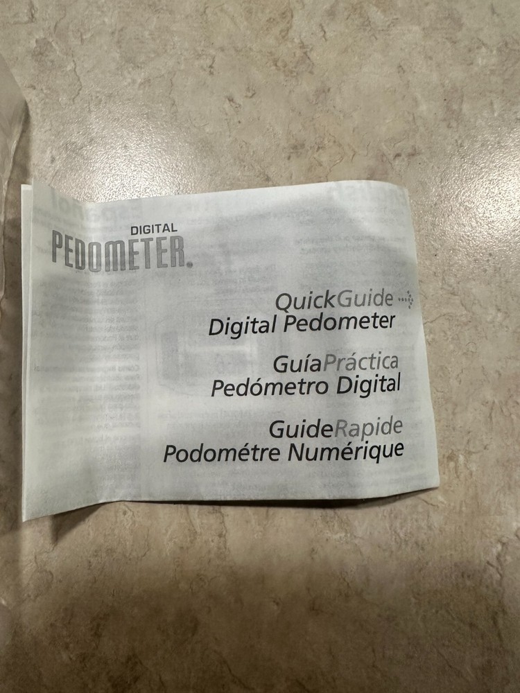 One World Digital Pedometer