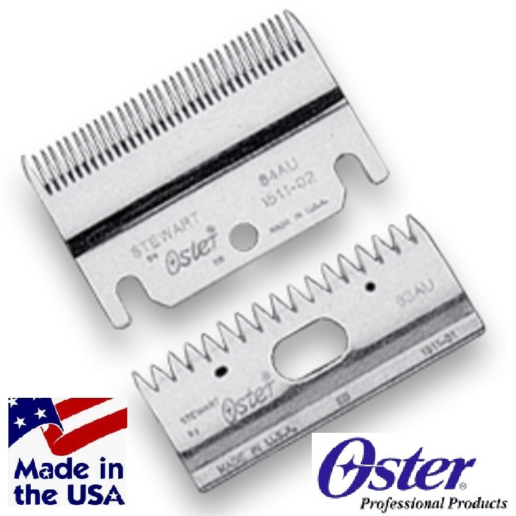 Oster/Stewart Combo Pack Medium COMPLETE BLADE SET for CLIPMASTER CLIP MASTER