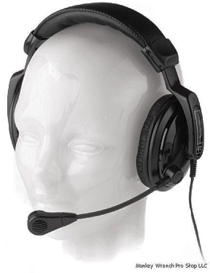 Pro Intercom DMH320 Double Muff HeadSet with Dynamic Mic