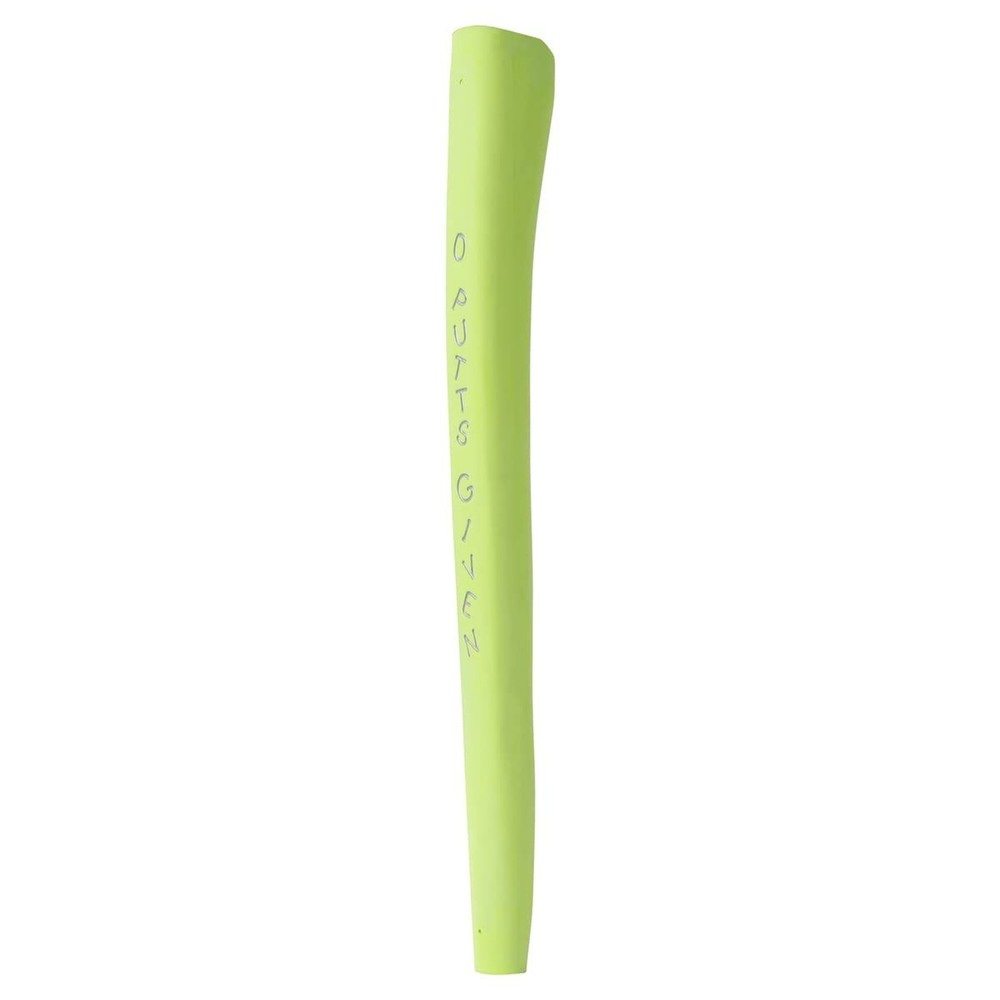 New Studio Crafted Pistolero Style Lime Green 0 Putts Given Putter Grip